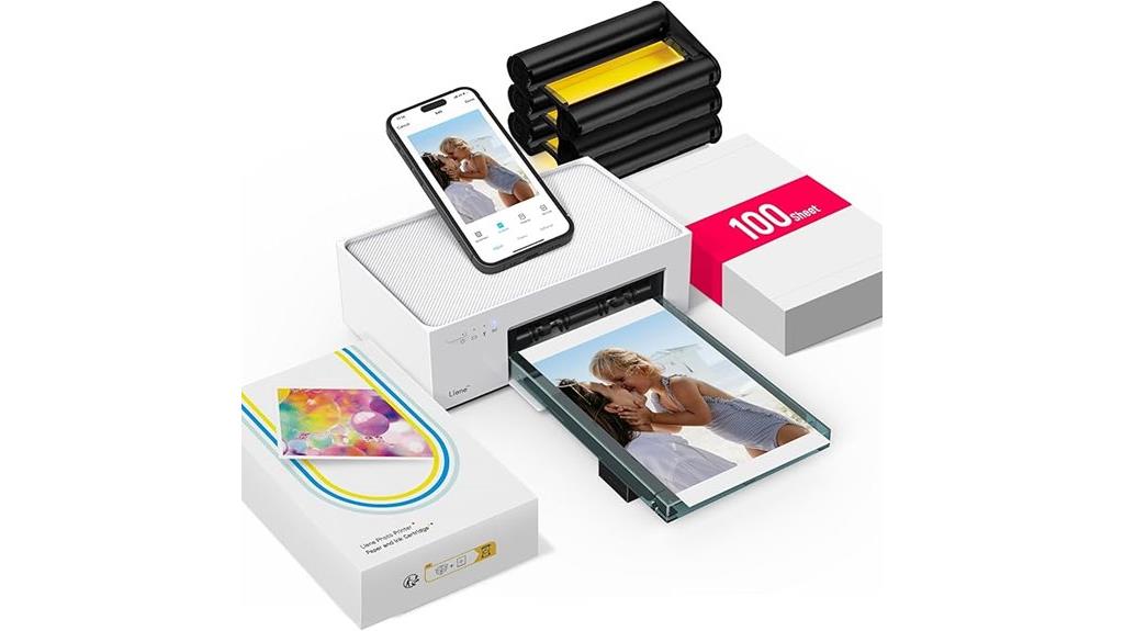 compact photo printer package