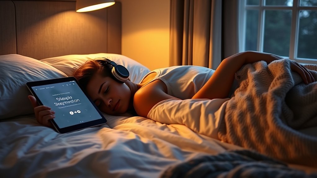 consistent bedtime meditation routine