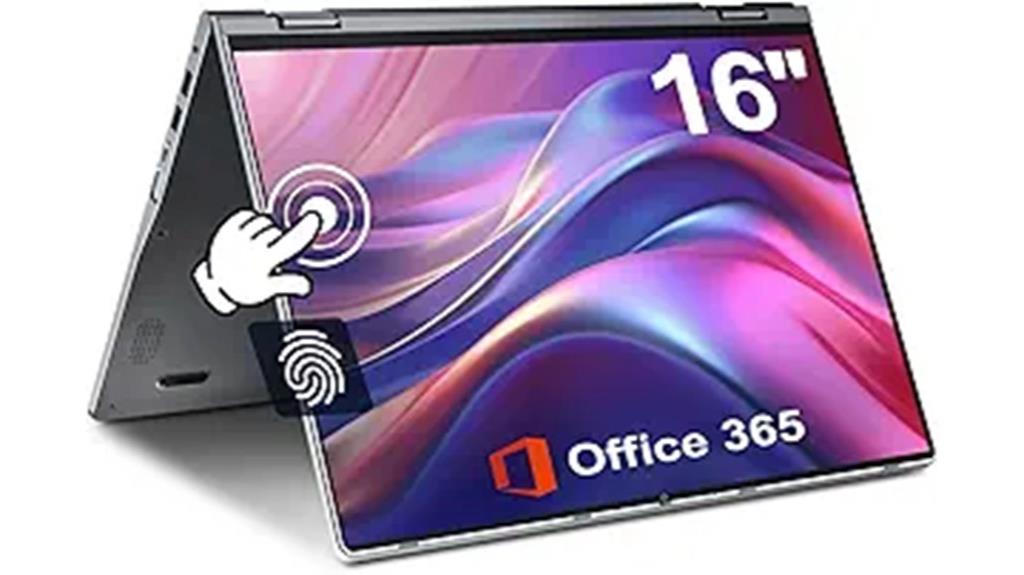 convertible 2 in 1 laptop