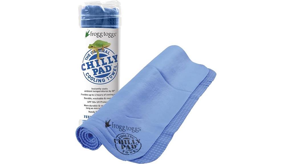 cooling portable absorbent fabric