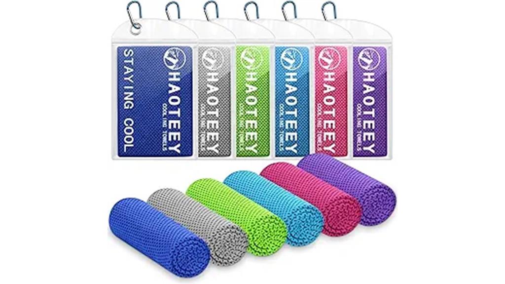cooling towels 6 pack