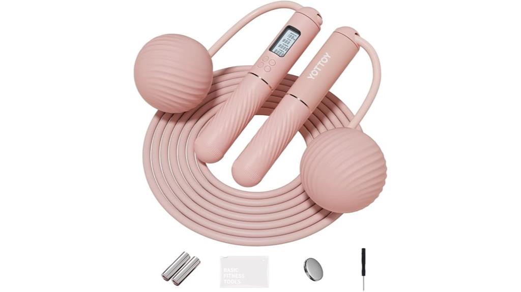 cordless jump rope lcd