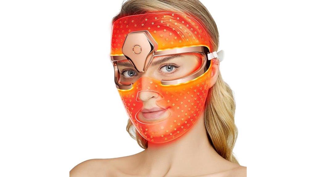 cordless red light mask