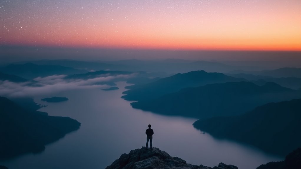 cosmic perspective eases pain