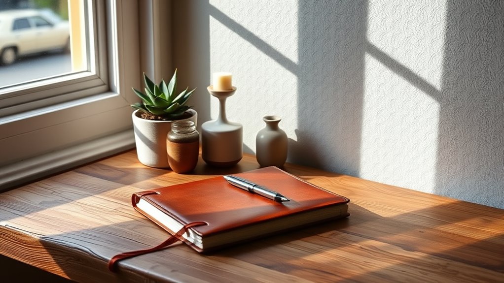 create a consistent private journaling space