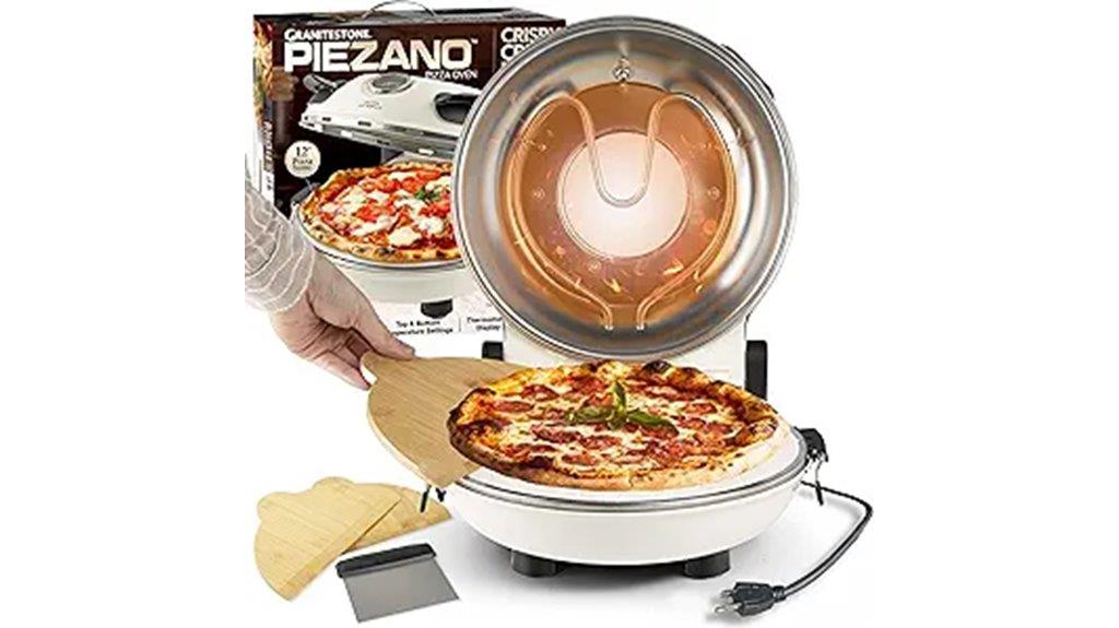 crispy crust pizza oven