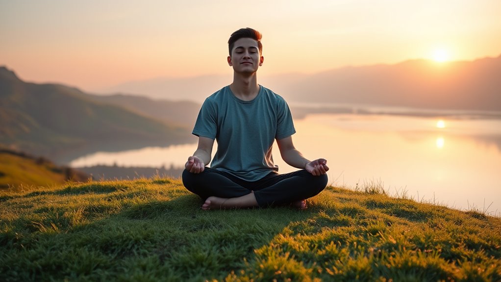 cultivate inner calm consciously
