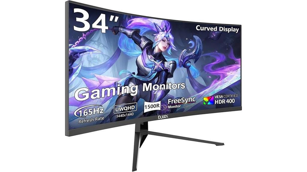 curved ultrawide gaming monitor