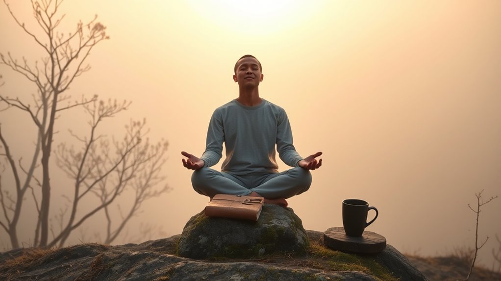 daily silent reflection practice