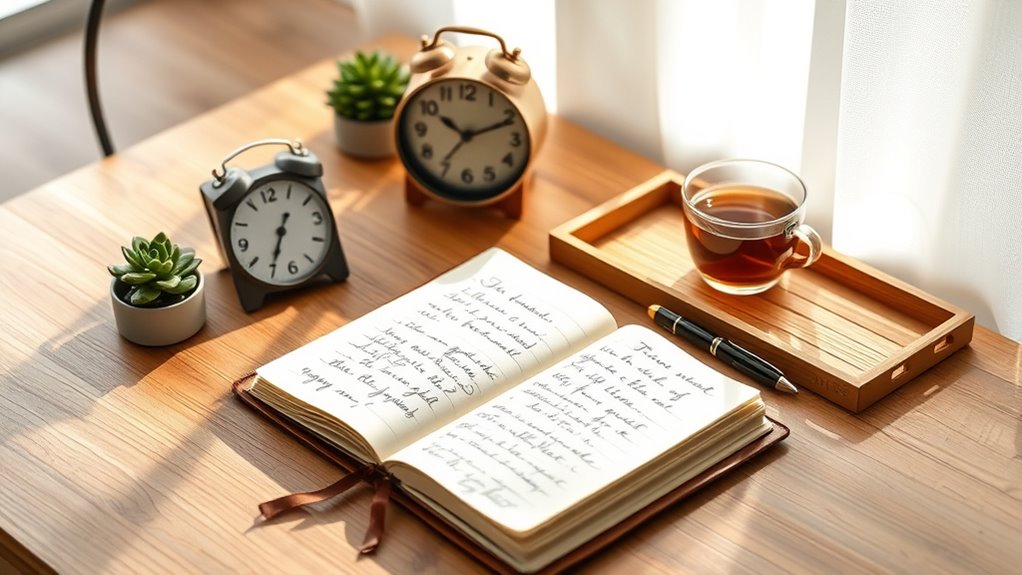 dedicated mindful journaling practice