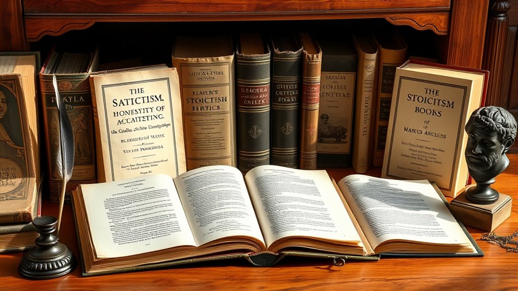 deepen stoic understanding through scholarly analysis