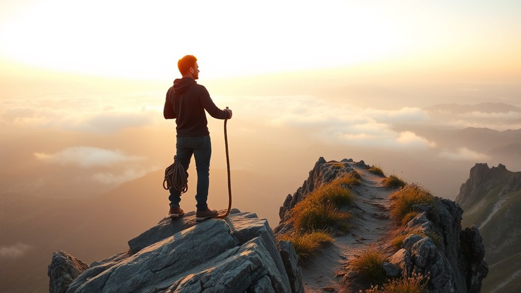 develop courage through action