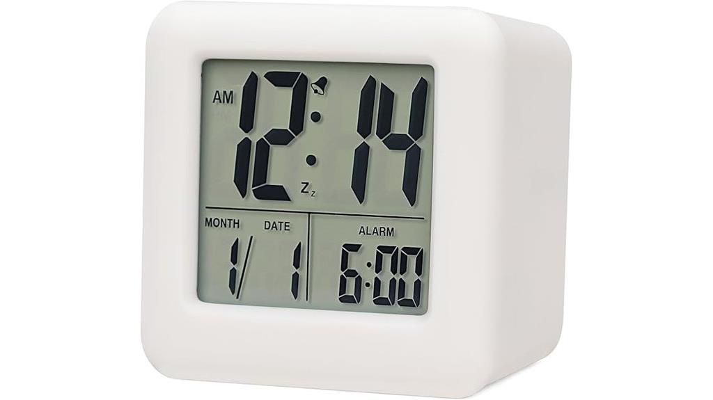 digital alarm clock features