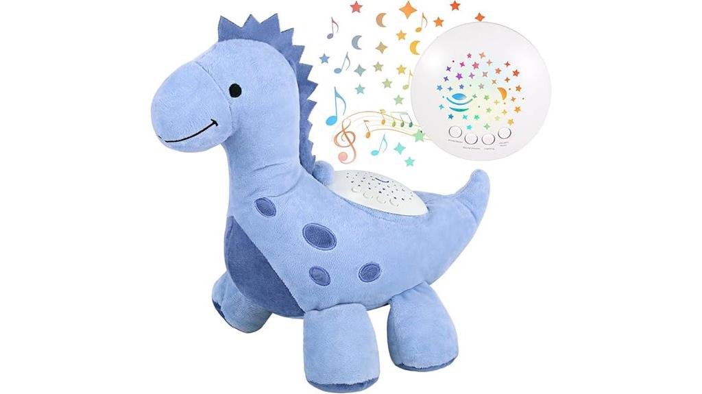 dinosaur night light projector