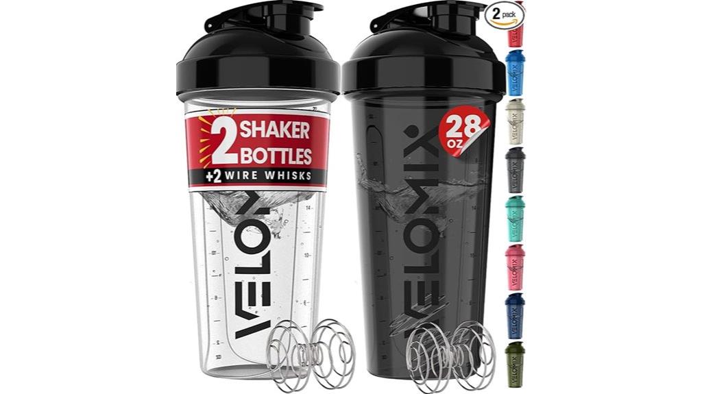 double pack protein shaker