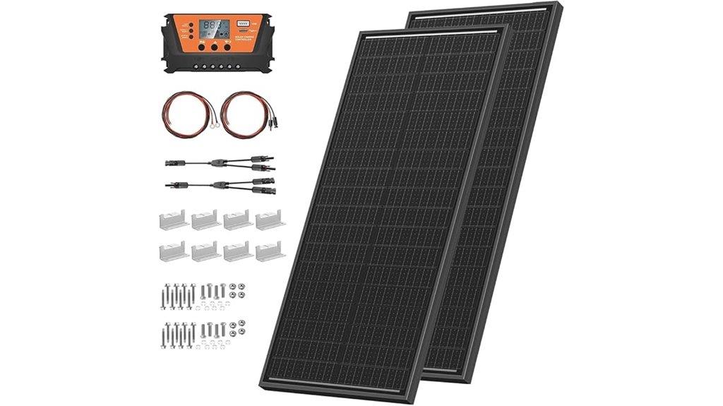 dual 200w solar kits