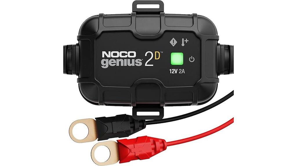 dual port car battery charger