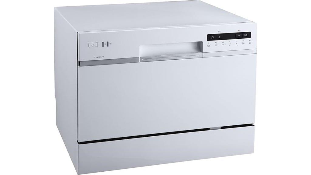 edgestar dwp63 white dishwasher