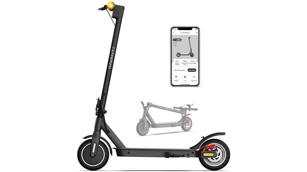 electric scooter with app