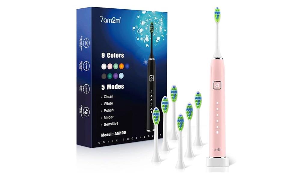electric toothbrush with multiple heads