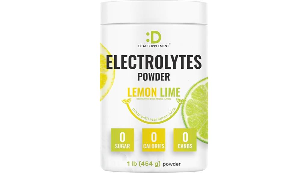 electrolyte powder lemon lime