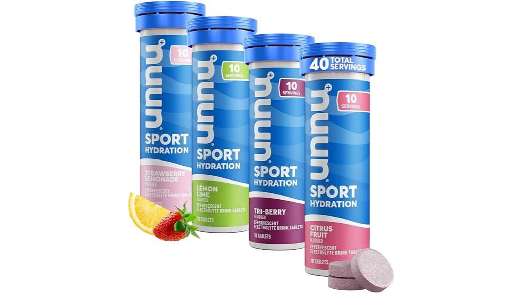electrolyte tablets four pack