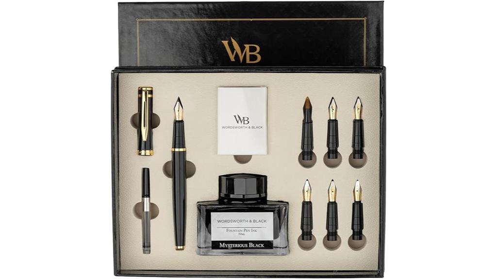 elegant calligraphy pen set