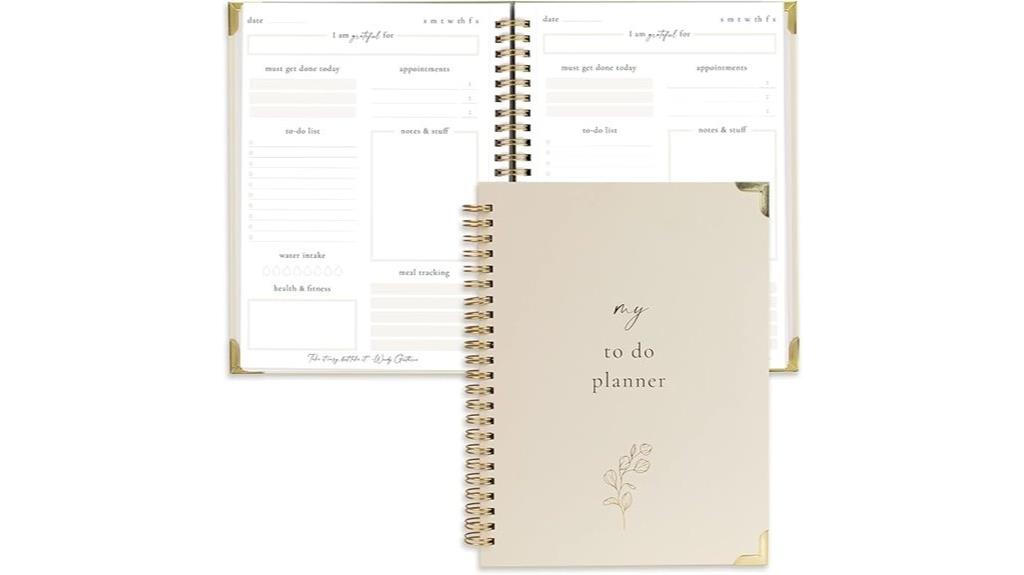 elegant daily task organizer