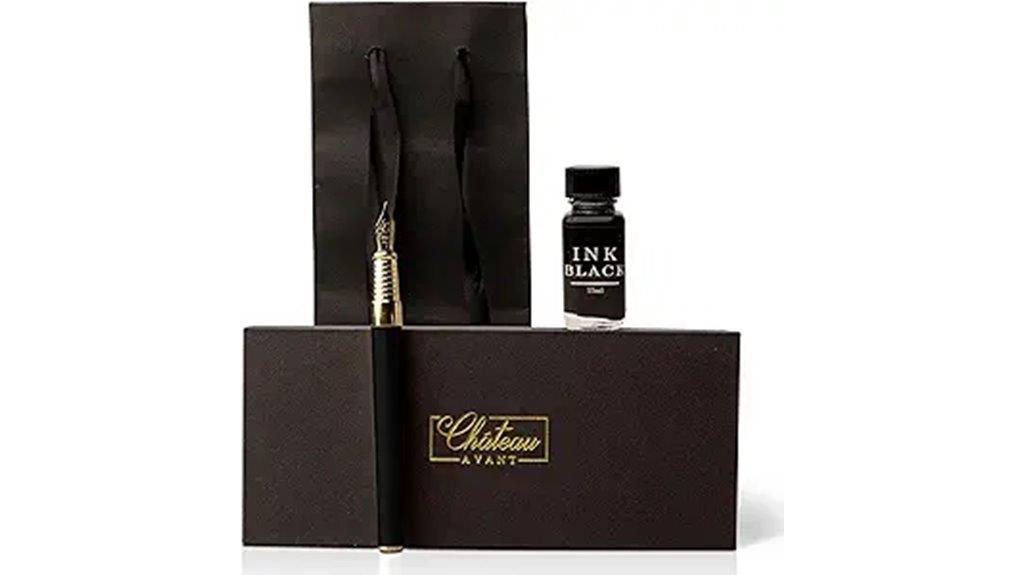 elegant refillable ink pen