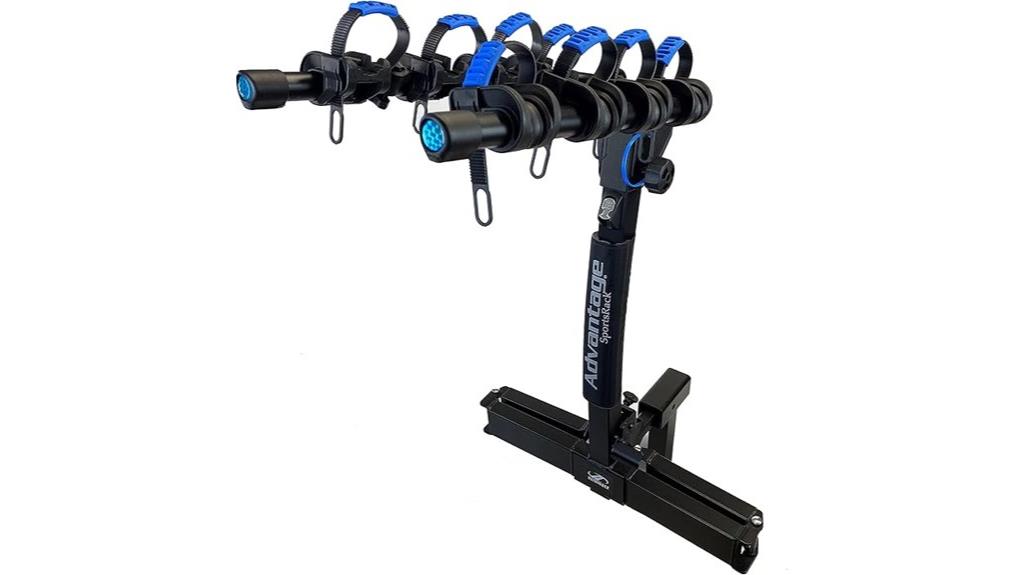 elite four bike rack