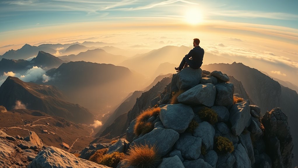 embrace cosmic interconnectedness and humility