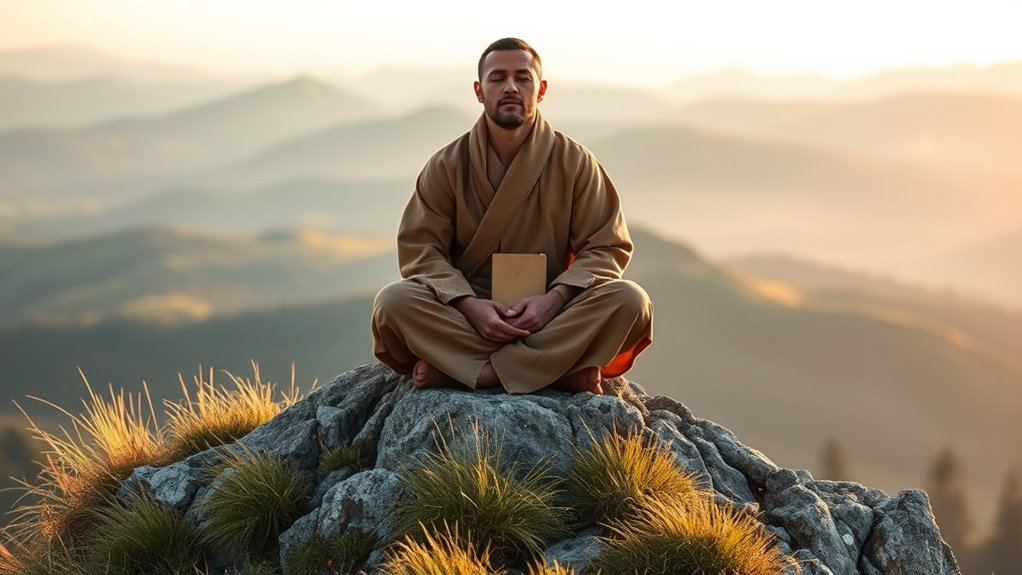 embrace present through mindfulness