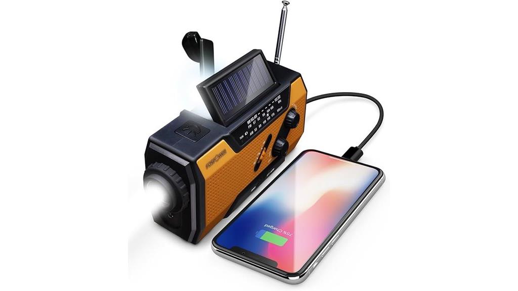 emergency radio with power bank