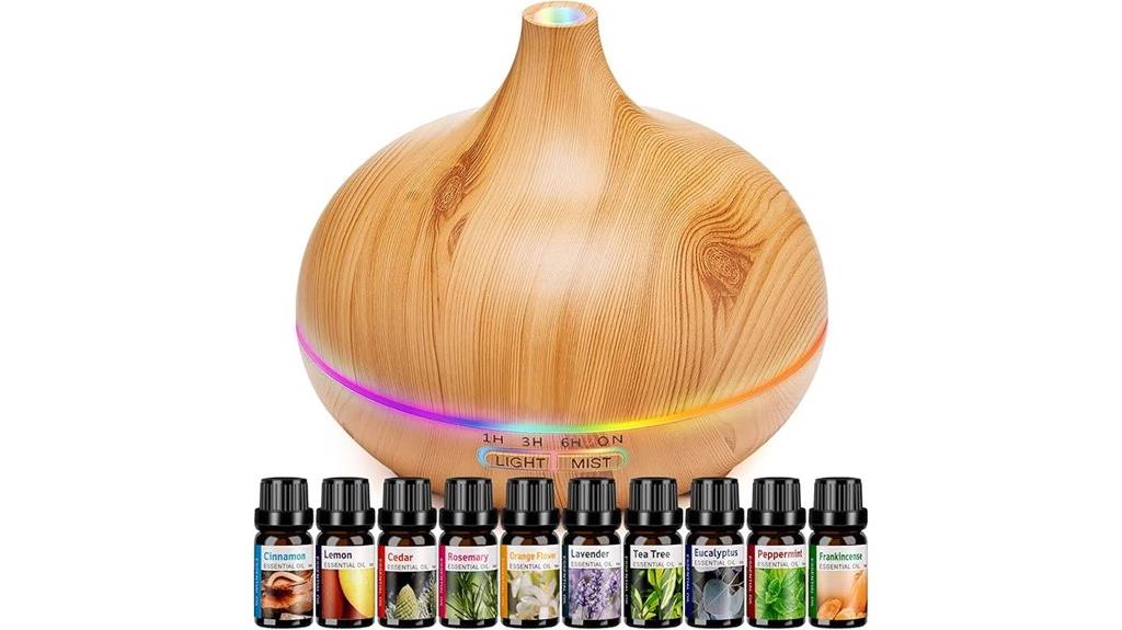 essential oils diffuser kit