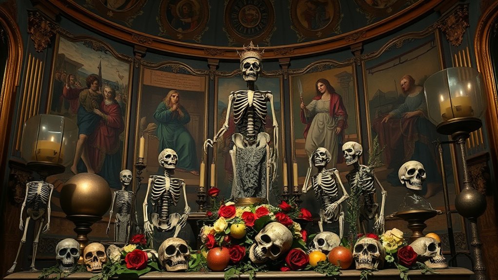 evolving death imagery art