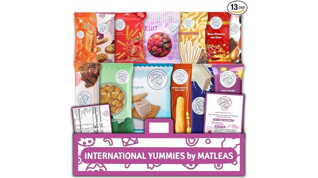exotic international snack gifts