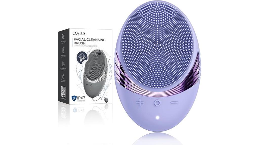facial cleansing brush device