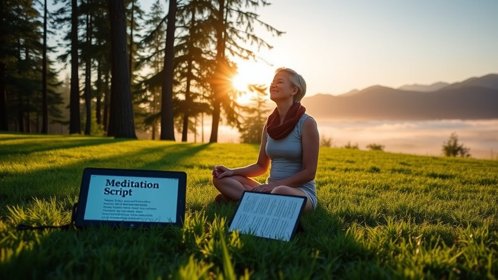 find peace through meditation