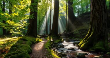 finding calm in nature