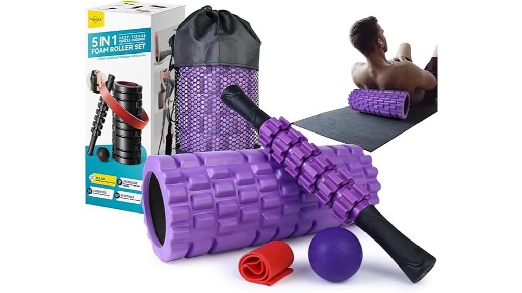 foam roller muscle set
