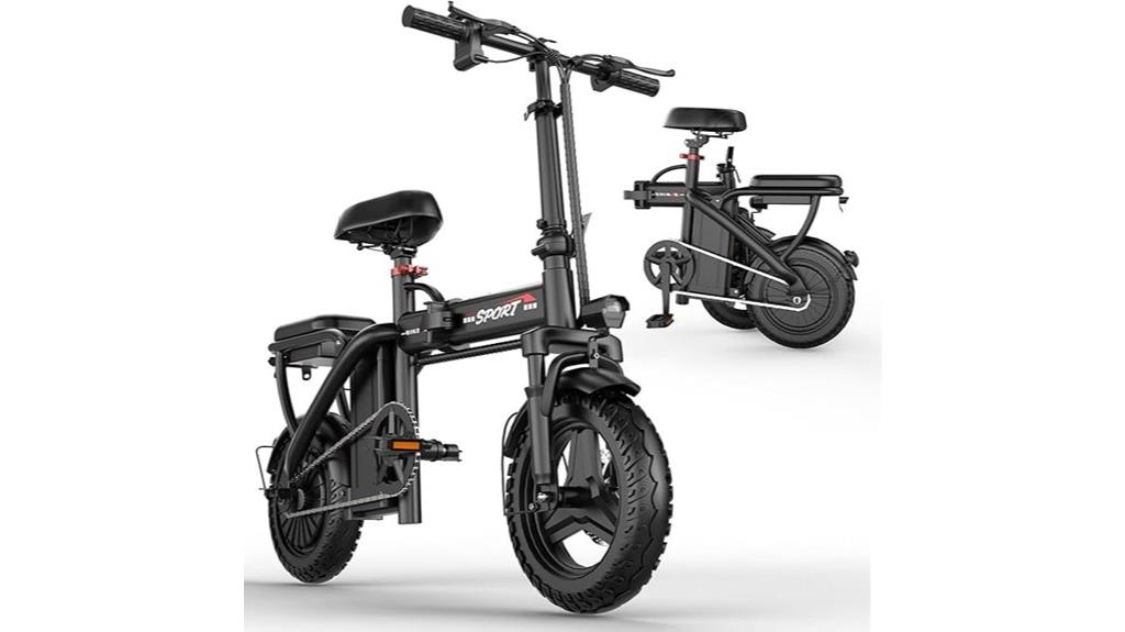 folding electric commuter bike
