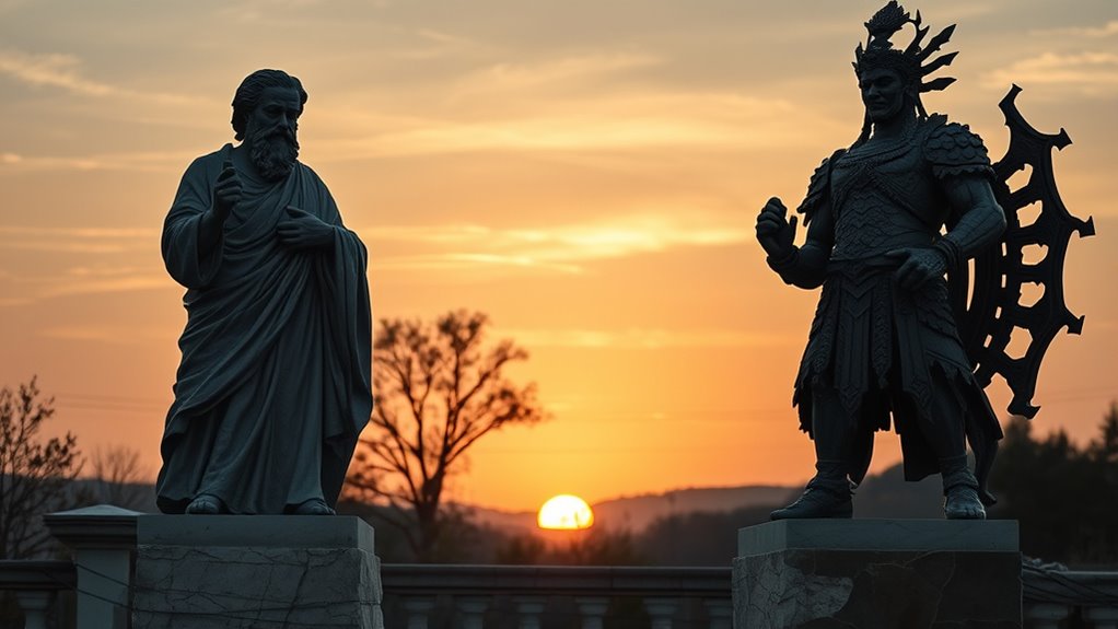 gods involvement and nature