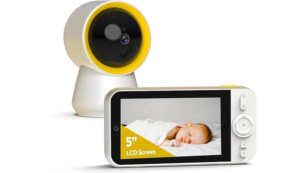 hd camera with 5 inch screen
