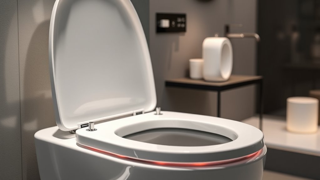 heated bidet seat features