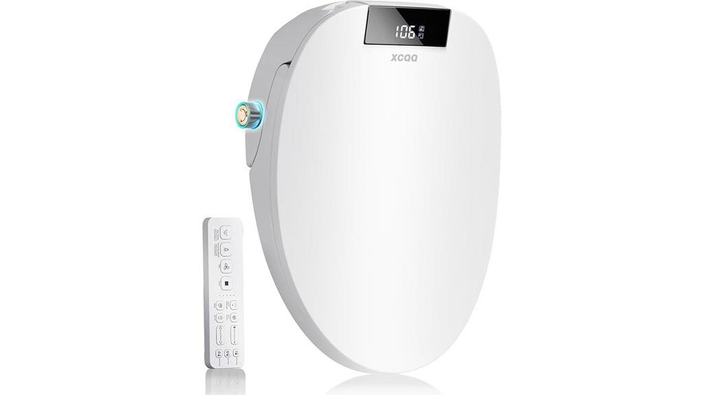 heated remote bidet