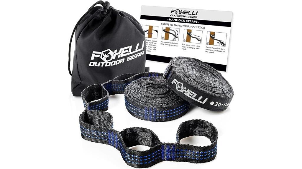 heavy duty hammock suspension straps