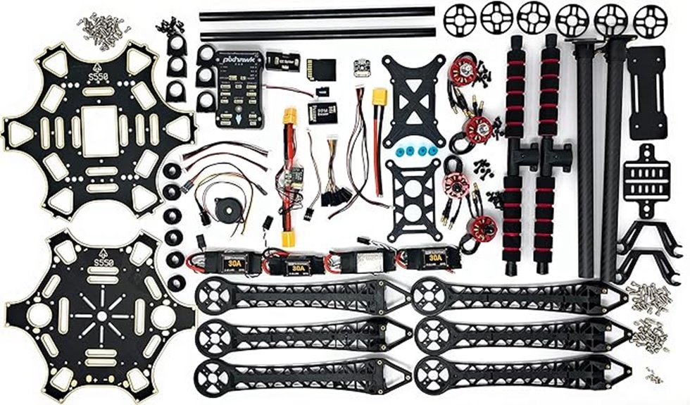 hexacopter drone development kit