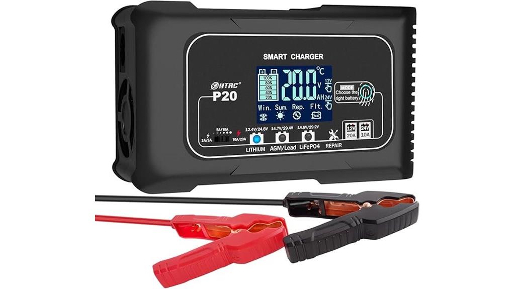 high capacity multi voltage charger