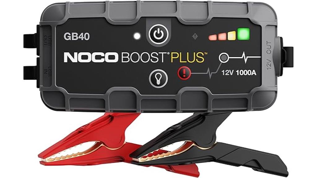 high capacity portable jump starter
