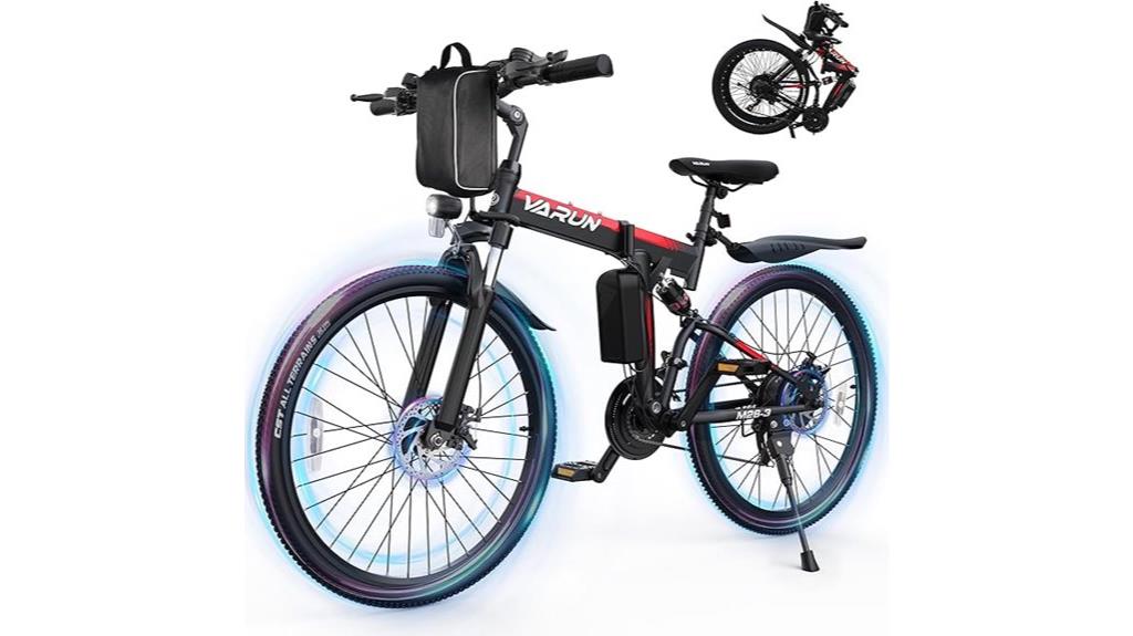 high power folding electric bike
